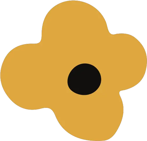 Flower Plant Hand Drawn Abstract Free Icon Of Childhood Dot Png Yellow Flower Icon