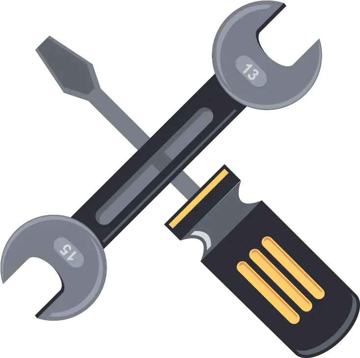 Store Bike Shop Transparent Wrench Icon Png Wrench And Screwdriver Icon