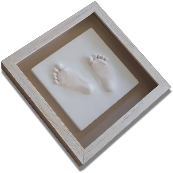 Baby Foot Prints Pitter Patter Prints Picture Frame Png Baby Feet Png