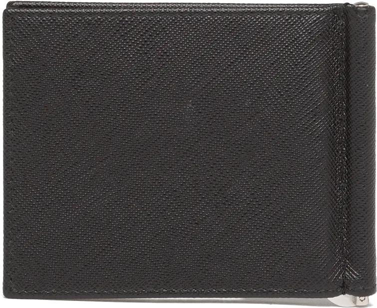 Black Saffiano Leather Wallet Prada Solid Png Wechat Falling Icon Codes