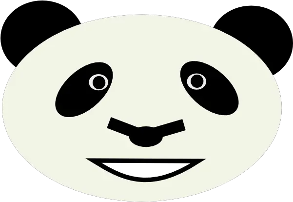 Download Clipart Panda Face Giant Panda Png Panda Face Png