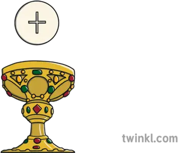 Holy Eucharist Catholic Chalice Ks1 Illustration Twinkl Religion Png Holy Eucharist Icon