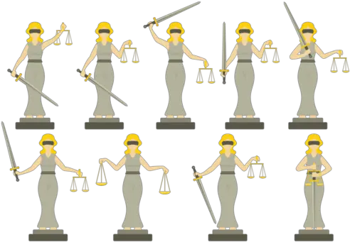 Lady Justice Illustration In Flat Flat Design Png Lady Justice Png
