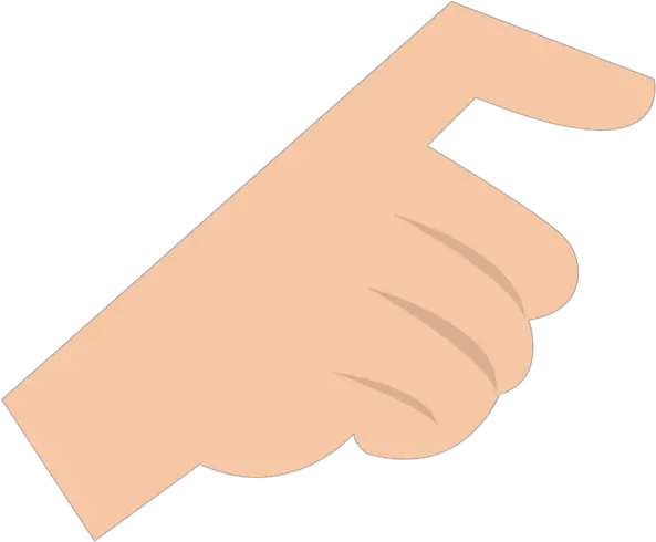 Free Online Hands Gestures Fingers Point Vector For Horizontal Png Point Finger Png