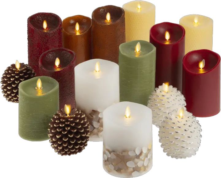 Luminara Real Flame Effect Led Candles Candle Holder Png Real Flame Png