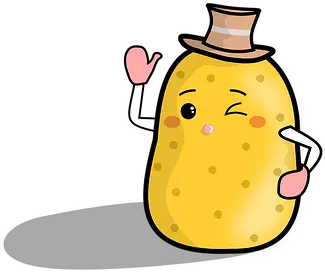 Cute Cutie Potato Cute Potet Png Kawaii Potato Png