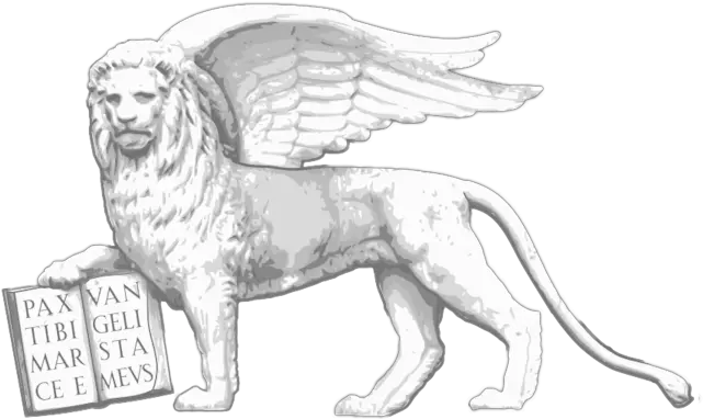 Leone Di San Marco Lion With Open Book Png Marco Png