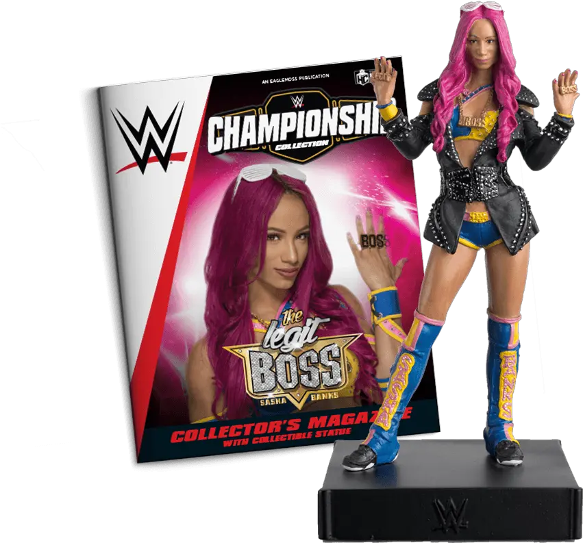 Wwe Championship Collection Eaglemoss Wwe Championship Collection Eaglemoss Png Sasha Banks Png