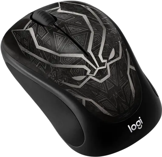 Logitech M238 Black Panther Marvel Collection Wireless Mouse Marvel Iron Man Mouse Logitech Png Marvel Black Panther Png