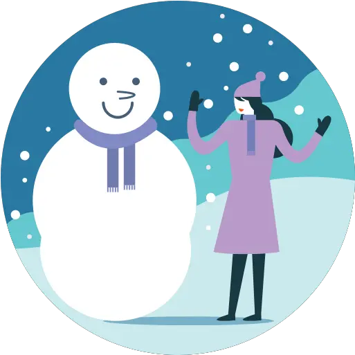 Activity Fun Making Snowfall Snowman Winter Icon Activity Winter Icon Png Snow Fall Png