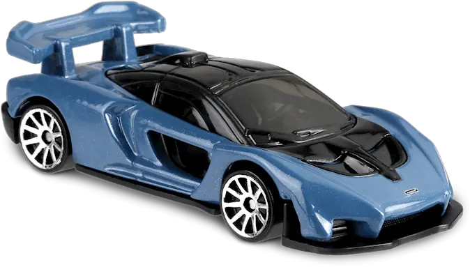 Mclaren Senna In Blue Hw Exotics Car Png Hotwheels
