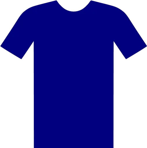 Navy Blue T Shirt Icon Free Navy Blue Clothes Icons Short Sleeve Png Shirt Icon