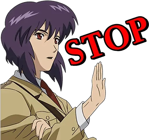Ghost In The Shellu201d Stickers Set For Telegram Ghost In The Shell Png Sticker Ghost In The Shell Png
