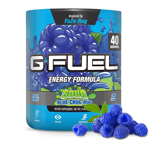 Faze Rugu0027s Sour Blue Chug Rug G Fuel Is Now Available Sour Blue Chug Rug Gfuel Png Chug Jug Png