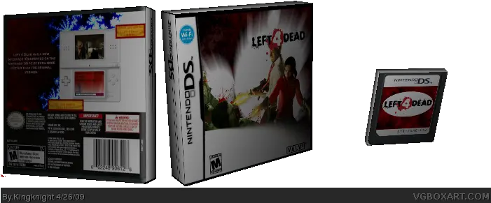 Left 4 Dead Ds Nintendo Box Art Cover By Kingknight Left 4 Dead Ds Png Left 4 Dead 2 Png