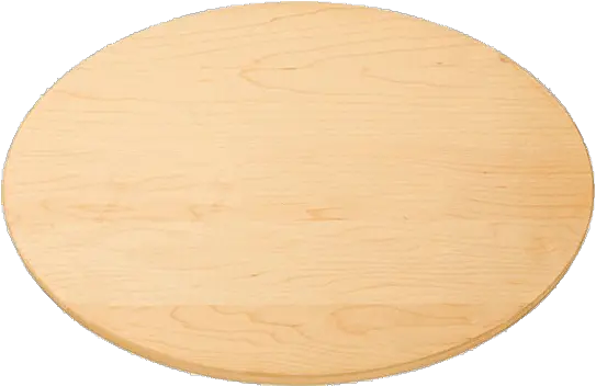 Maple Leaf Oval Custom Cutting Board Without Handles Png