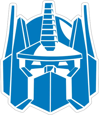 Printed Vinyl Transformers Logo Stickers Factory Optimus Prime Transformers Symbol Png Transformers Logo Image