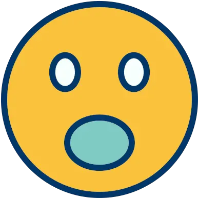 Surprised Face Emoji Png Picture 606564 Shocked