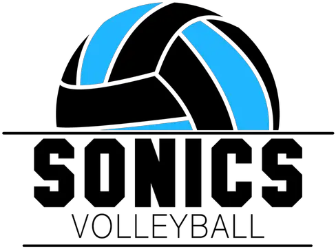 Sonics Volleyball Club Sonics Volleyball Png Volleyball Logo