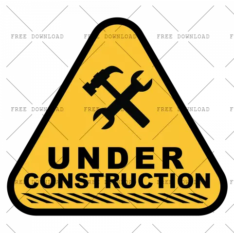 Png Image With Transparent Background Closed For Construction Sign Under Construction Transparent