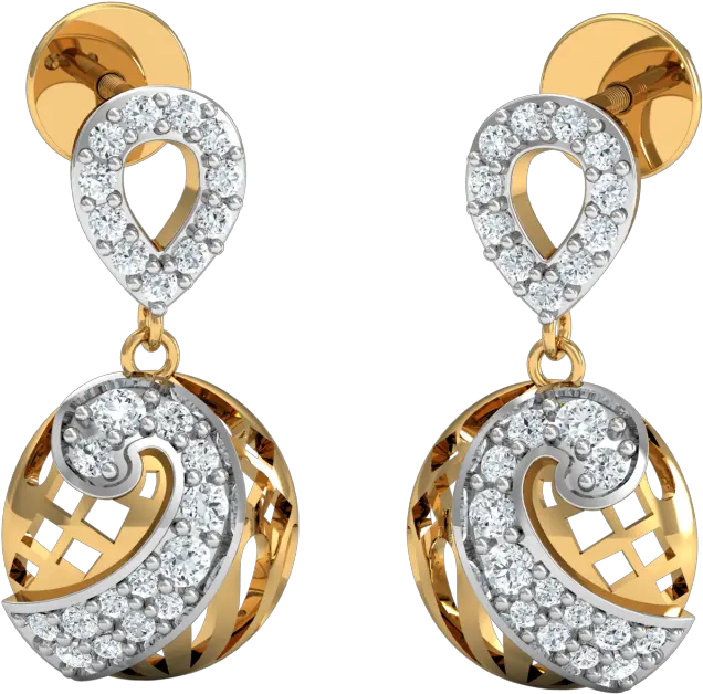 Download Blinking Diamond Earring Earrings For Women Png Diamond Earring Png