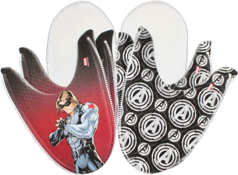 Winter Soldier Happy Feet Slippers Earrings Png Winter Soldier Png