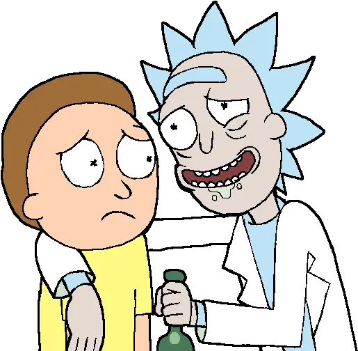 Download Rick And Morty Png Image Rick And Morty Drinking Rick And Morty Png