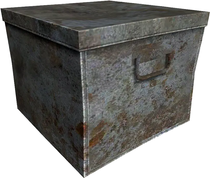 Add A Metal Crate To Wurm Fallout Metal Box Png Crate Png