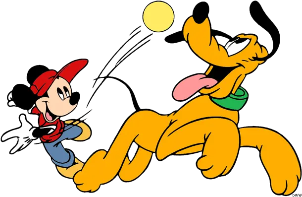 Unforgettable Cliparts Pluto Cartoon Girlfriend Clipart Pluto Disney With Ball Png Pluto Png