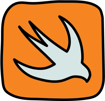 Swift Icon In Doodle Style Png