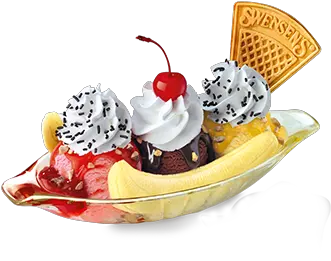 Delivery Swensens Png Banana Split