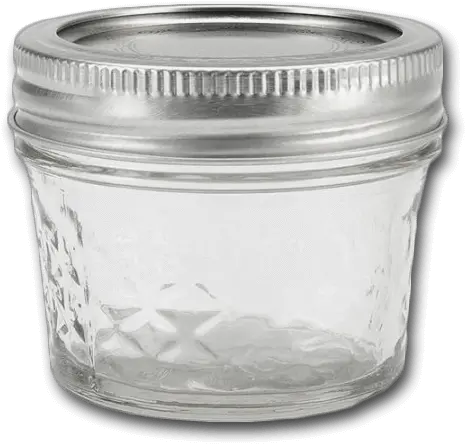 Ball Quilted Crystal Jelly Jars Mason Jar Png Jelly Jar Png