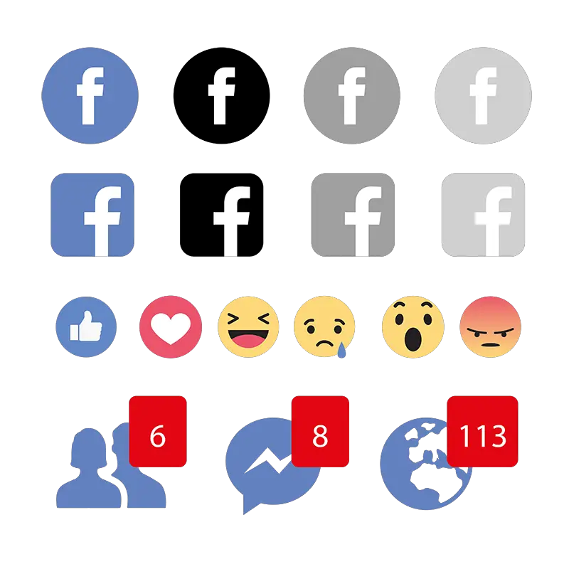 Svg Transparent Download Facebook Icon Facebook Logo Emoji Png Fb Logo