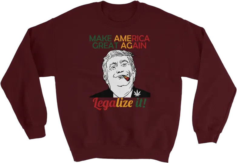 Make America Great Again Sweatshirt U2013 Cannabis Cape Cod Crewneck Sweatshirt Png Make America Great Again Transparent