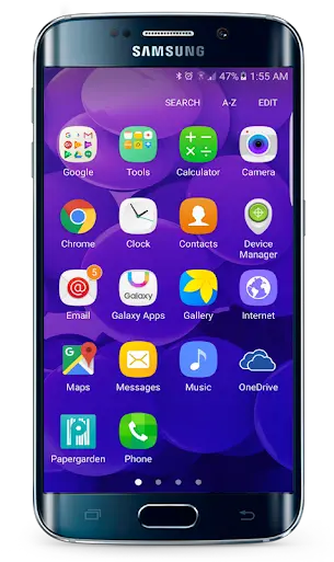 Galaxy S8 Launcher Theme Apps On Google Play Samsung Galaxy J7 Theme Png What Is This Message Icon On Samsung