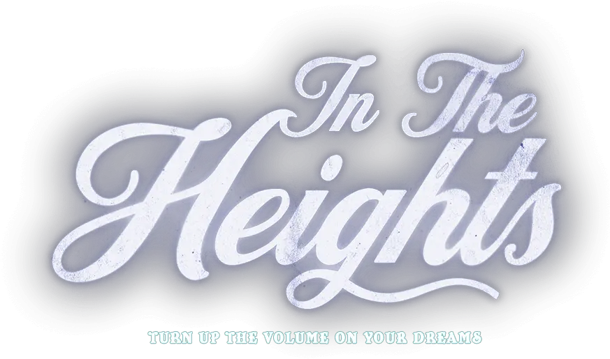 In The Heights Heights 2020 Logo Png Movie Logo
