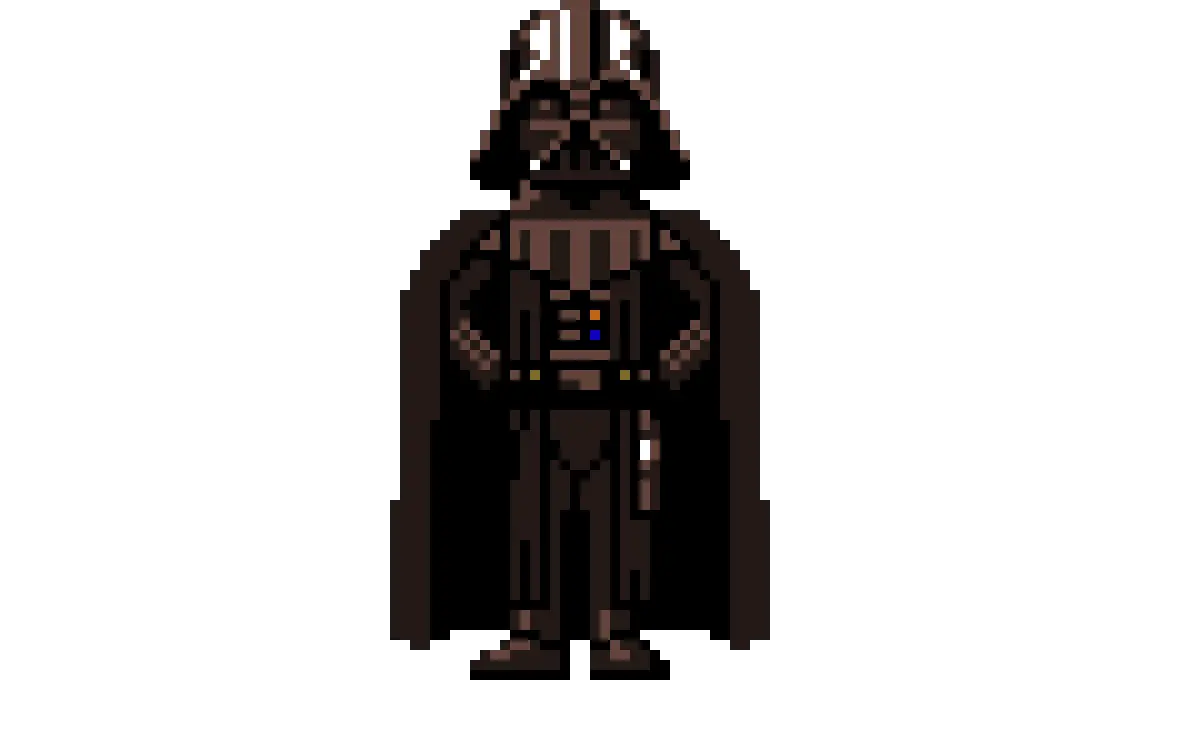 Download Darth Vader Pixel Art Png Transparent Uokplrs Supervillain Darth Vader Transparent Background