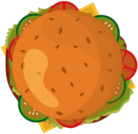 Transparent Png Svg Vector File Illustration Hamburger Png