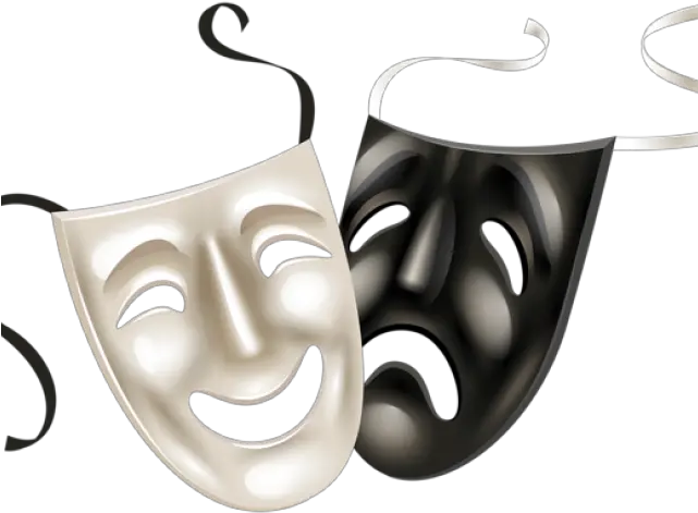 Theater Masks Transparent Background Drama Masks Transparent Png Lighter Transparent Background