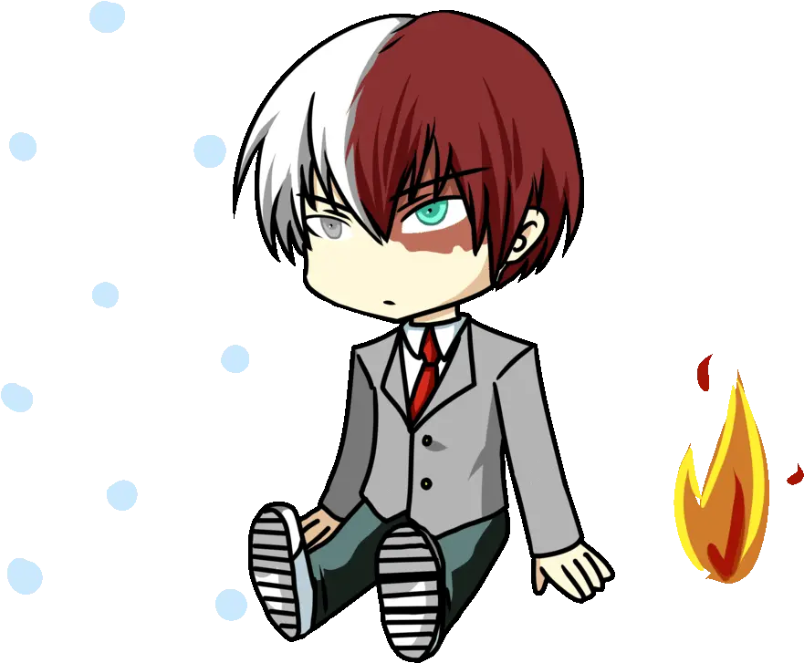 Shouto Todoroki Shoto Todoroki Fan Art 42718851 Fanpop My Hero Academia Transparent Gif Png Todoroki Png