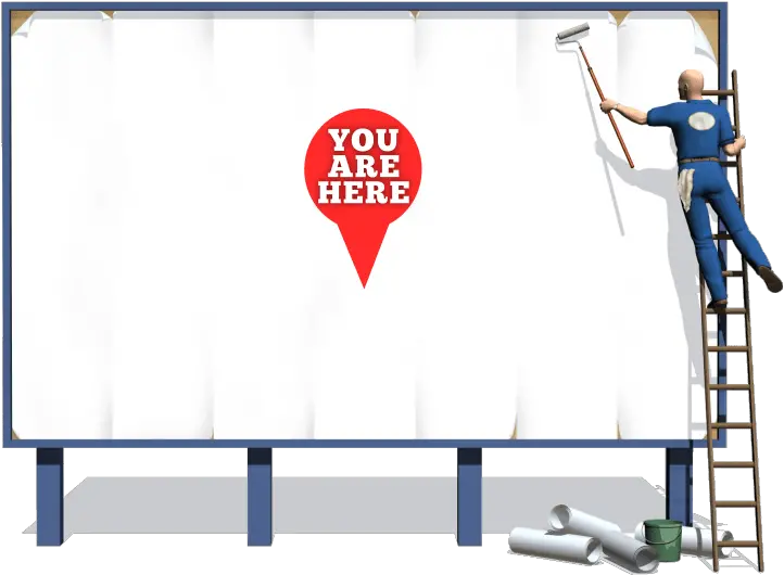 Blank Billboard Png Blank Billboard With You Are Hereu0027 In Advertising Billboard Png