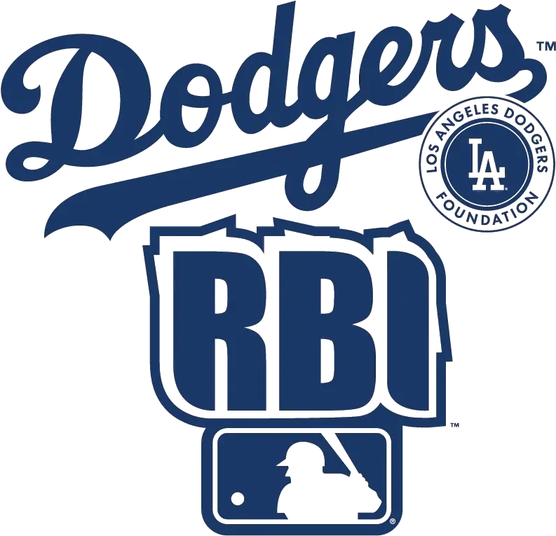 Dodgers Rbis Growth Benefits Dodgers Rbi Program Png Dodgers Png