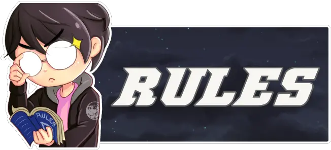 Rules Banner Transparent Anime Rules Banner For Discord Png Banner Transparent