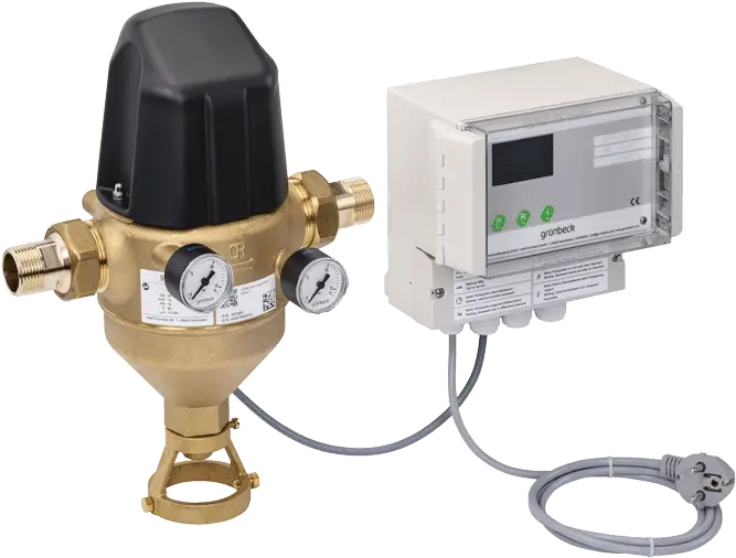 Geno Backwash Filter Mxa With Screw Grünbeck Rückspülfilter Automatik Png Geno Png