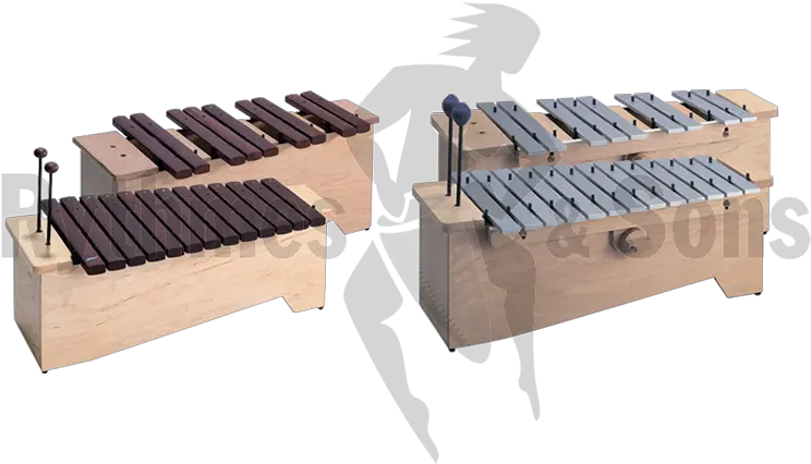 Set Of 1 Xylophone And Metallophone Alto Cadeson Png