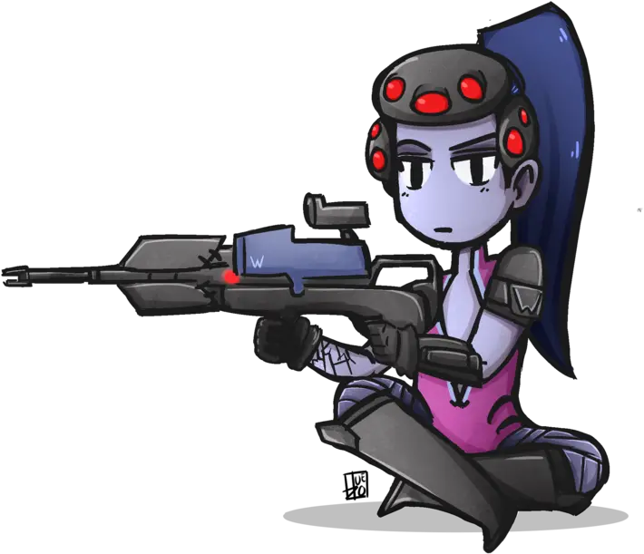 Widowmaker Talisman Png Jpg Download Overwatch Chibi Widowmaker Png Widowmaker Png