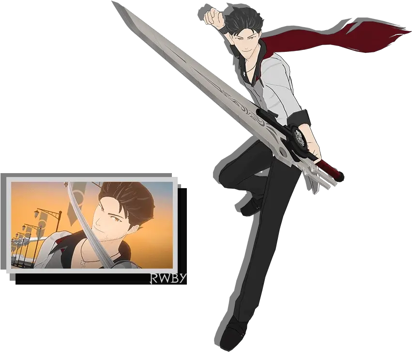 Rwby Png Rwby Qrow Branwen Transparent Rwby Png