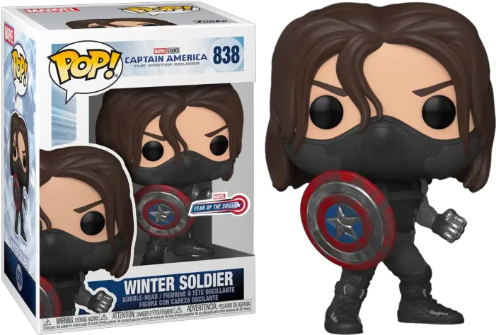 The Winter Soldier Funko Pop Png Bucky Barnes Icon