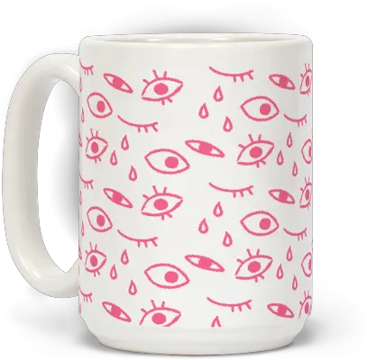 Download Creepy Eyes Coffee Cup Png Creepy Eye Png
