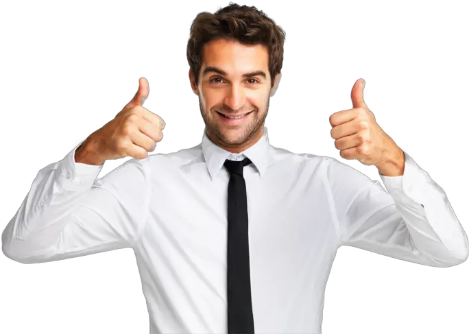 Orang Sukses Png Vector Clipart Person Thumbs Up Transparent Orang Png